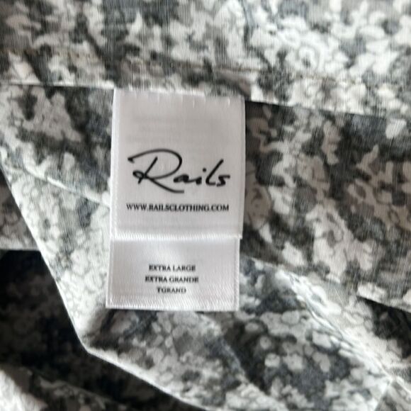 Rails NWT Nyla Dress In Olive Vine Size XL $218 - Picture 7 of 9